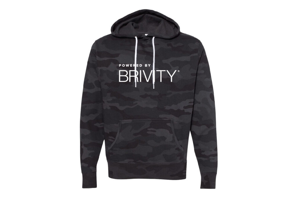 Brivity | Camo Hoodie