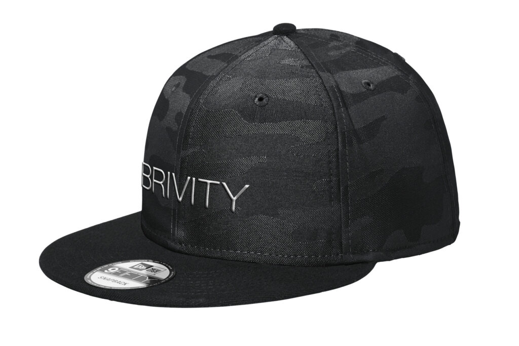 Brivity | Camo New Era Flat Bill Snapback Cap LIMITED EDITION