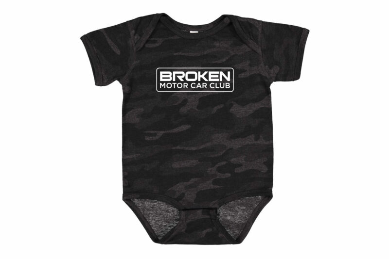 Broken Motor Car Club | Baby Bodysuit (Logo only) - Image 4