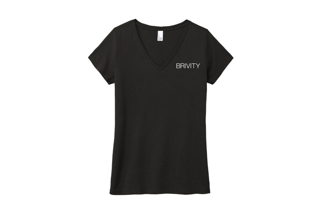 Brivity | District ® Women’s Perfect Tri ® V-Neck Tee (Direct To Film)