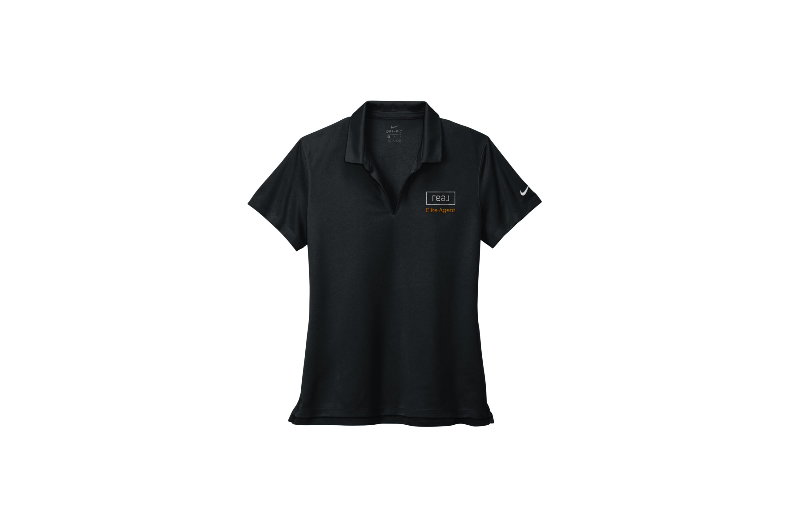 Real Elite Agent | Nike Ladies Short Sleeve Polo - Image 2